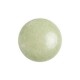 Les perles par Puca® Cabochon 14mm Opaque light green ceramic look 03000/14457